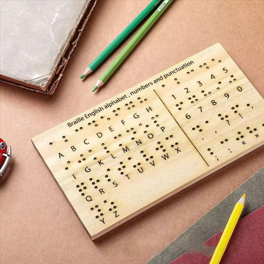 Writing Tools - Convenient Lightweight Braille Board Raised Dots