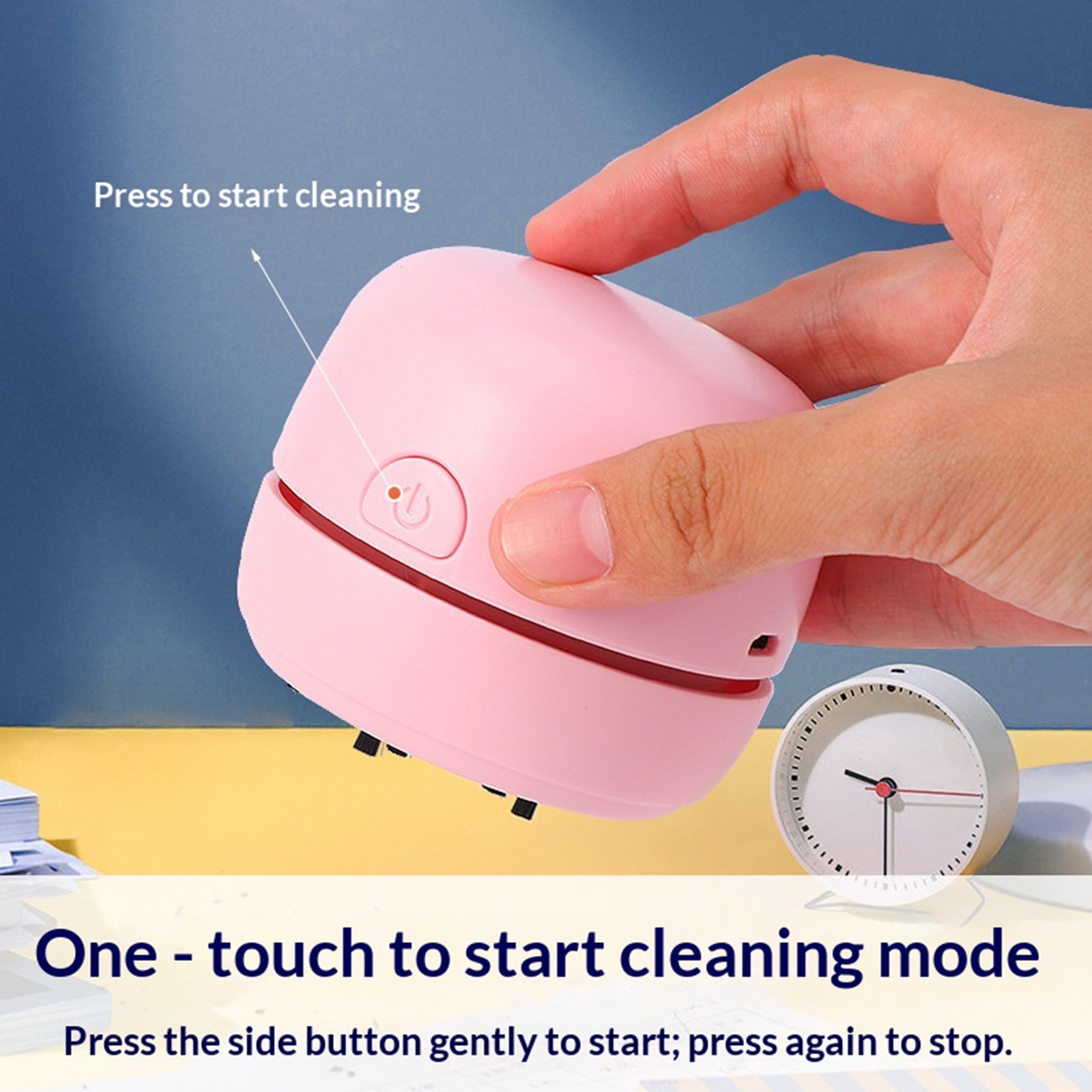 Cordless Handheld Mini Desktop - Mini Desktop Vacuum Cleaner For Eraser Dust 评论和价格