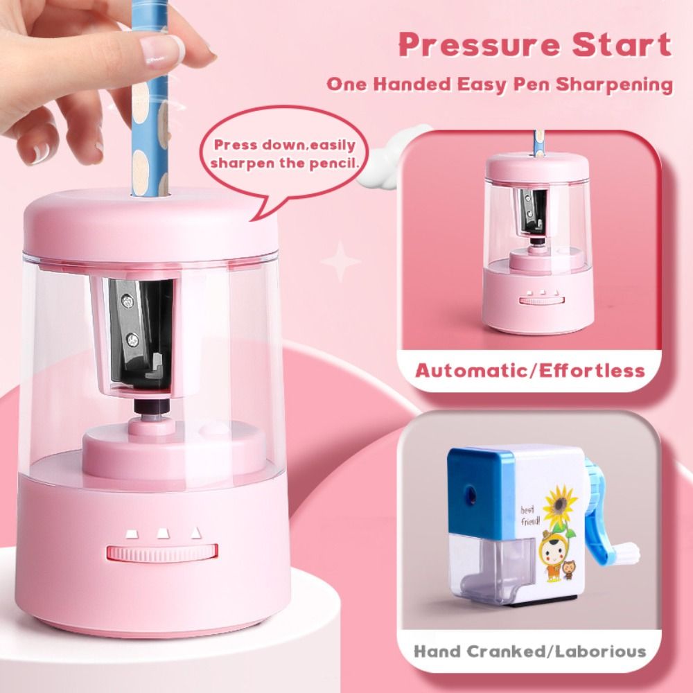 Three Gear Adjustable Electric - Electric Pencil Sharpener Usb 评论和价格