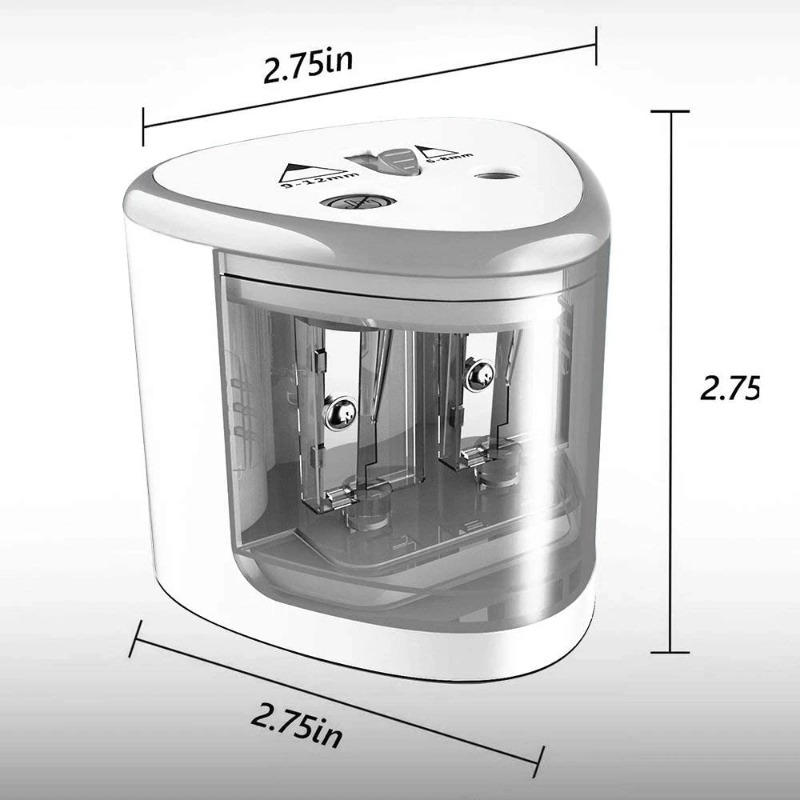 Upgraded Two-Hole Electric Pen - Electric Pencil Sharpener Usb 评论和价格