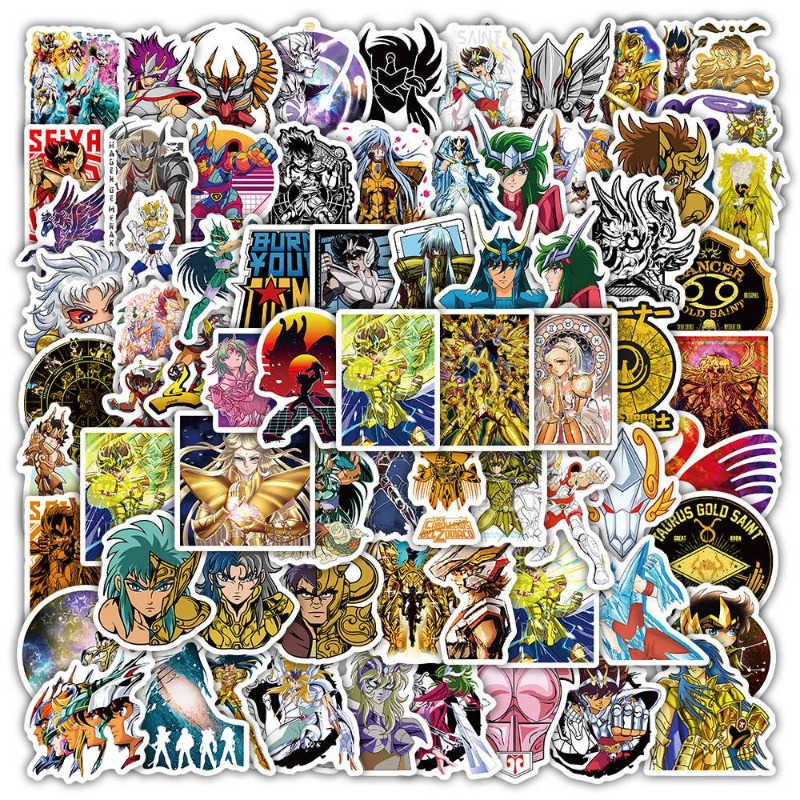 101Pcs Saint Seiya Anime Stick - Desk Accessories 评论和价格