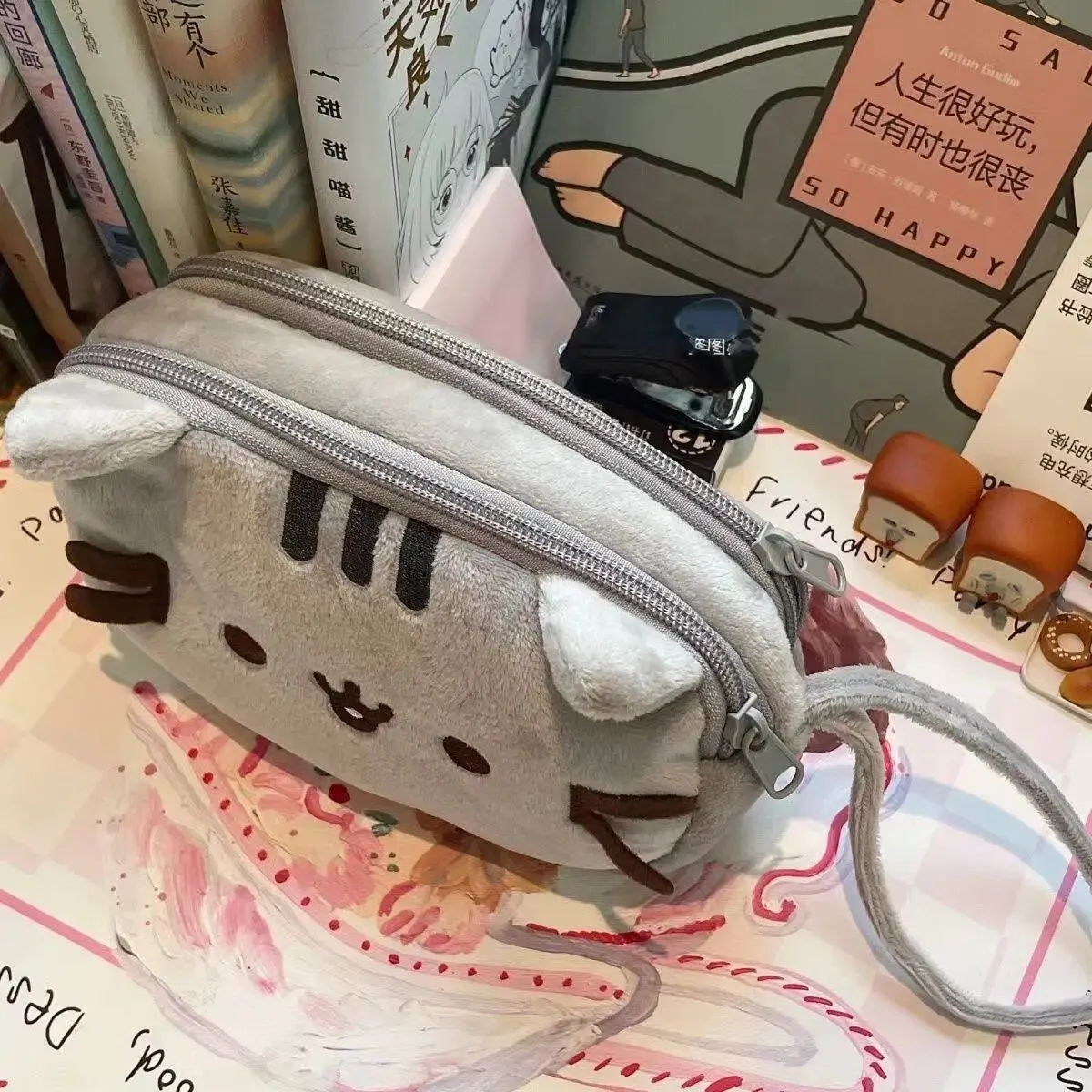 Kawaii Pusheen Fat Cat Cartoon - School Supplies 评论和价格