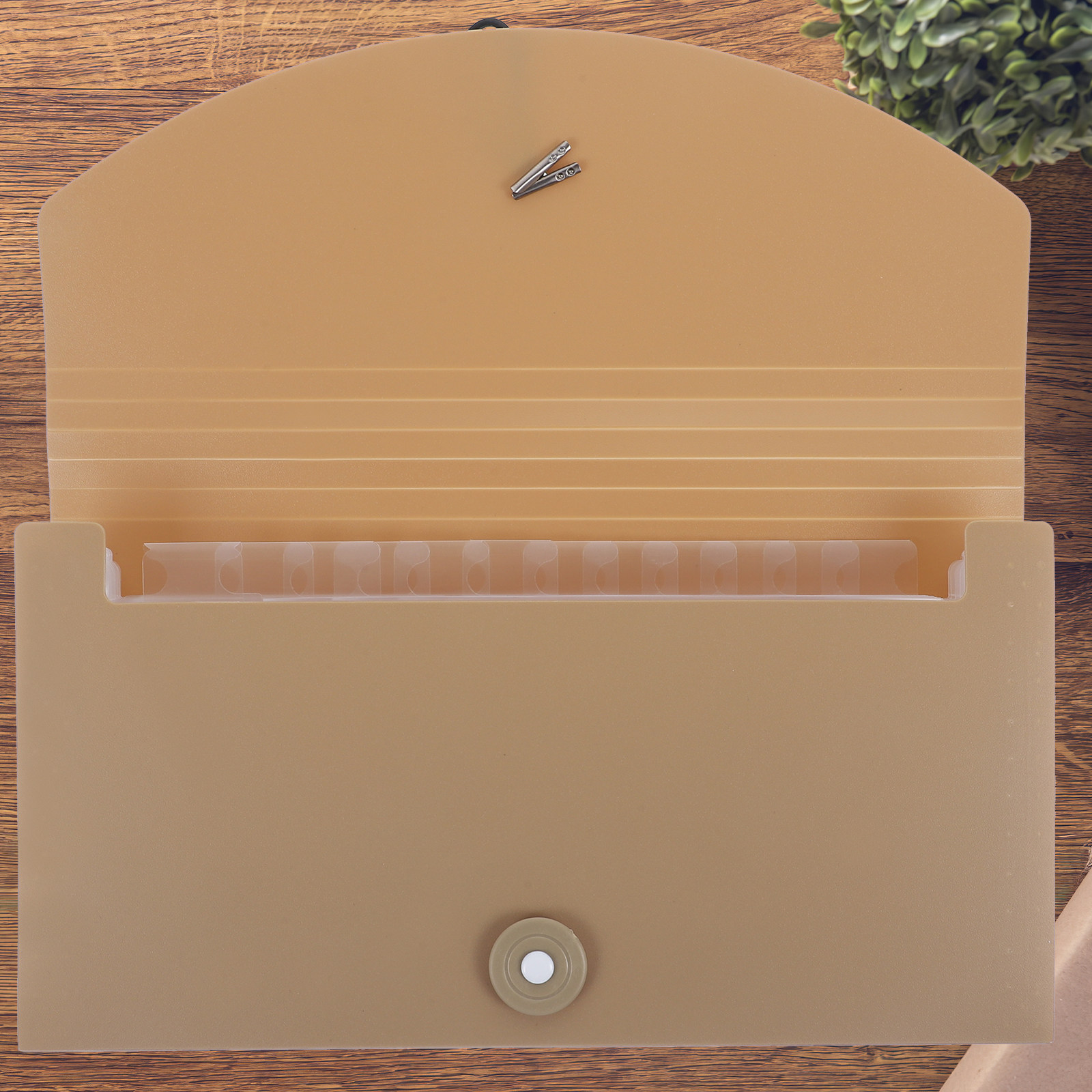 13 Pockets Expanding File Fold - Expandable Accordion File Folder 13 Pockets 评论和价格