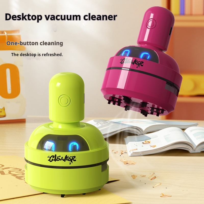 Desktop Cleaner Vacuum Cleaner - Mini Desktop Vacuum Cleaner For Eraser Dust 评论和价格